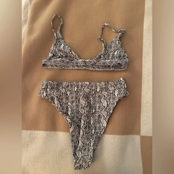 Ark Swim Snakeskin Bikini Set - Picture 4 of 4